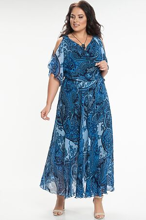 Платье PRIMA LINEA (Синий) 4873 #214213