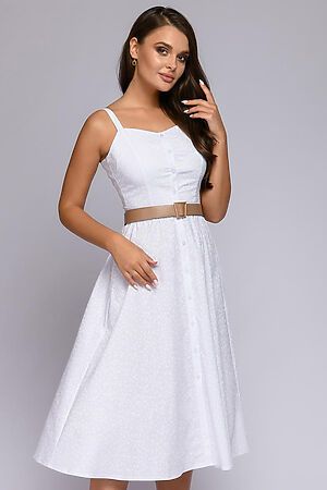 Сарафан 1001 DRESS (Белый) 0112001-01981WH #214736