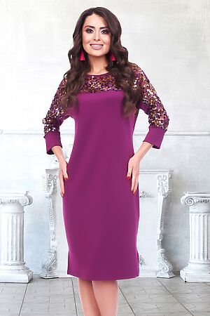 Платье BELLOVERA (Пурпур) 4П0248 #214967