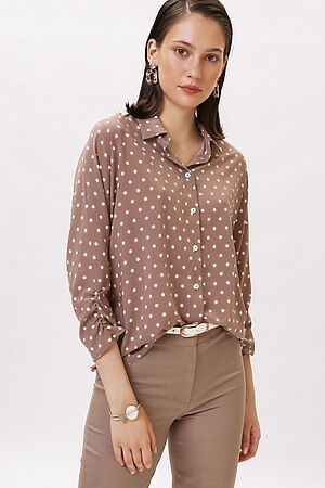 Блуза VITTORIA VICCI (Темно-бежевый) 1-20-2-0-00-6476-1 #216496