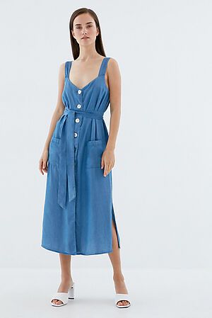 Платье ZARINA (Голубой индиго) #219700