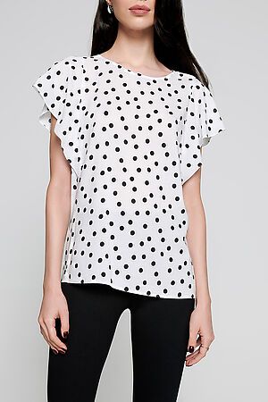 Блуза CONTE ELEGANT (Черно-белый) #223248