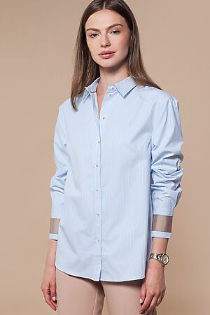 Блуза VILATTE (Голубой) D29.646 #225506