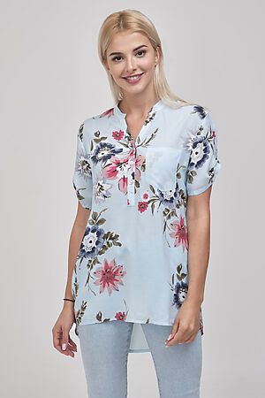 Блуза MARIMAY (Голубой) 020308-1 #225815