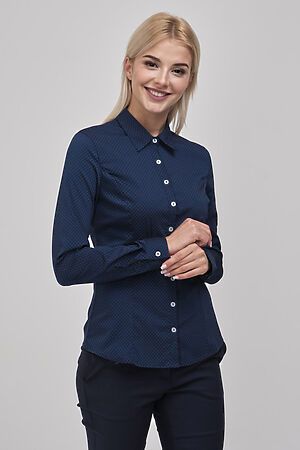 Блуза MARIMAY (Темно синий) 020318-3 #229660