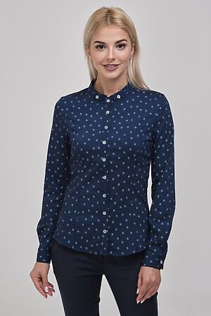 Блуза MARIMAY (Темно синий) 020320-3 #229664