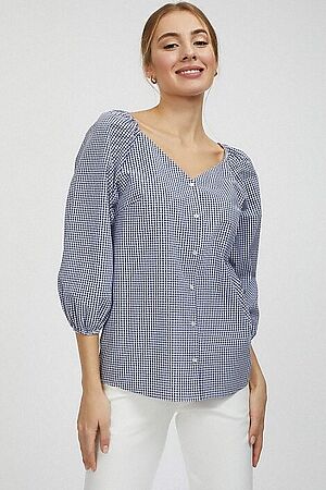 Блуза CALISTA (Синий/Белый) 2-1950982-344 #229920