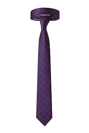 Классический галстук SIGNATURE (Темно-синий, малиново-красный) 204387 #230505
