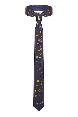 Классический галстук SIGNATURE (Темно-синий, желтый, черный,) 209758 #230512