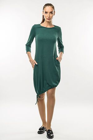 Платье REMIX (Темно-зеленый) 7804/1 #230603