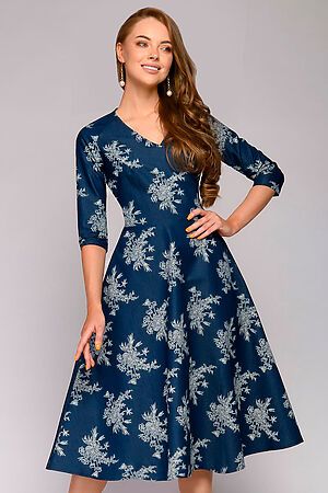 Платье 1001 DRESS (Синий) 0122001-02068JS #235807