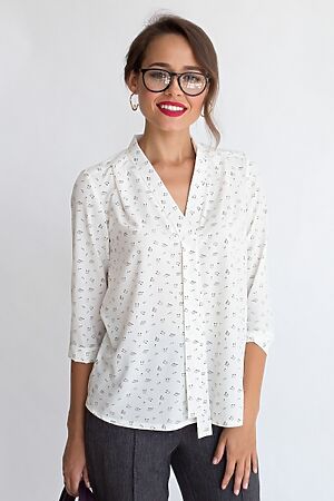 Блуза LADY TAIGA (Белый (молочный оттенок)) Б1627-12 #236461