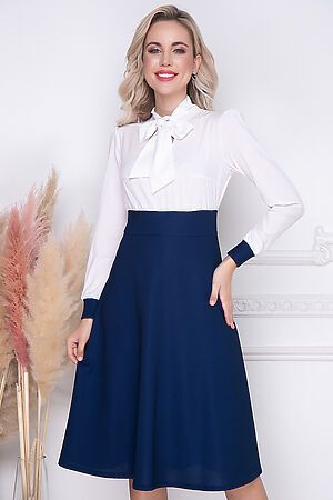 Платье BELLOVERA (Белый, синий) 4П1148 #238477