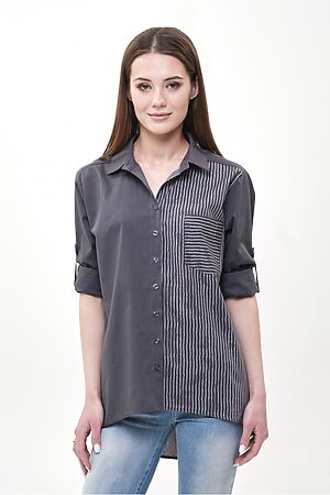Блуза MARIMAY (Темно серый) 010308-3 #238709