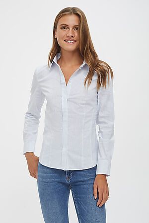 Рубашка CALISTA (Белый/Голубой) 0-35500546-185 #245967