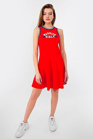 Платье MARK FORMELLE (Красный +печать1) 19-5925-11 #246945