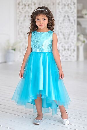 Платье ALOLIKA (Бирюзовый) ПЛ-2018-5 #248942