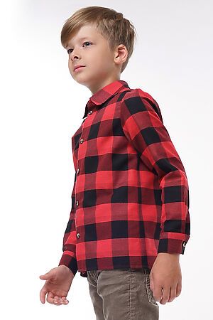 Рубашка CLEVER (Чёрный/красный) 702468/70ппн_п #250359