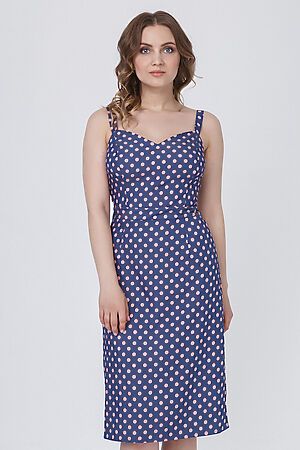 Платье MARIKO (Синий, розовый) 1366 #257356