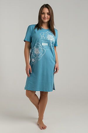 Платье ODEVAITE (Голубой) 334-111-420 #260611
