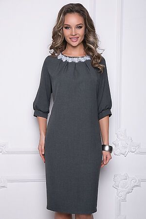 Платье Каралини BELLOVERA (Серый) 44П1481 #261264