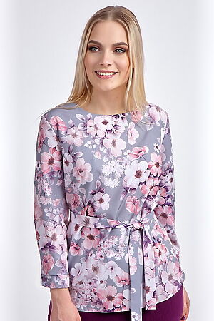 Блуза BRASLAVA (Розовый, белый) 2551/33 #261409