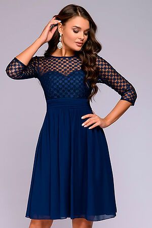 Платье 1001 DRESS (Темно-синий) 0122001-30117DB #261555