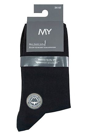 MY Носки мужские MSC 002 (1/100) (black (черный)) #264072