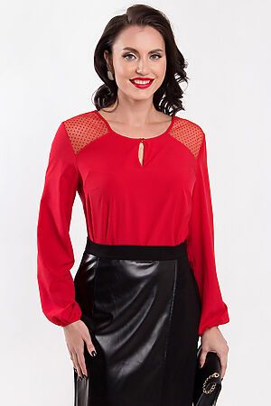 Блуза LADY TAIGA (Красный) Б1860 #265520