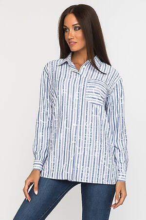 Рубашка GLOSS (Синий	) 28112-09 #265810