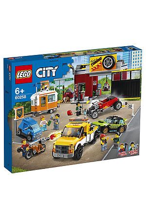 Игрушка Город Turbo Wheels Тюнинг-мастерская LEGO, мультиколор 60258 #266051 купить с доставкой в интернет-магазине OptMoyo.ru