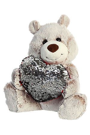 AURORA Игрушка мягкая Медведь Большое сердце Игрушки разных брендов (Мультиколор) 190114C #266107