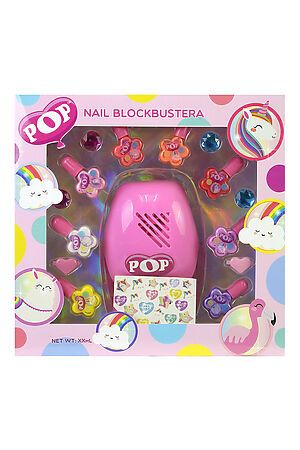 POP Игровой набор детской декоративной косметики для ногтей Игрушки разных брендов (Мультиколор) 1539014E #267591
