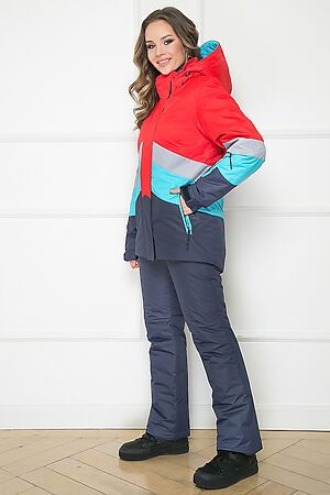 Костюм Ривьяно (Куртка+брюки) BELLOVERA (Красный, синий) 45В1755 #269080
