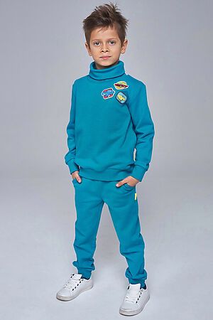 Брюки KOGANKIDS, голубой 302-385-07 #269645 купить с доставкой в интернет-магазине OptMoyo.ru