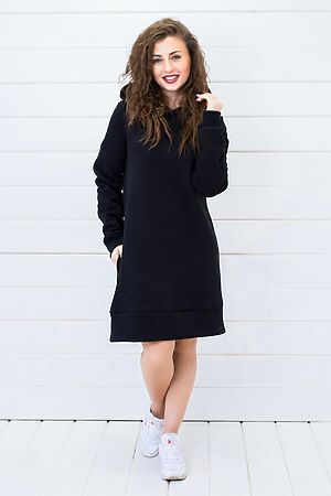 Платье-толстовка SB SOVALINA (Черный) #270062