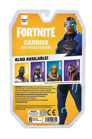 Игрушка Fortnite - фигурка Carbide с аксессуарами Игрушки разных брендов, мультиколор FNT0011 #270507 купить с доставкой в интернет-магазине OptMoyo.ru