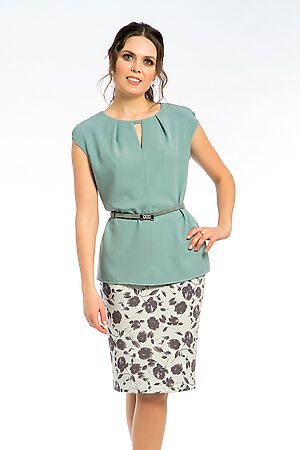 Блуза MODELLOS (Пастельно-зеленый) Б-229/2 #271044