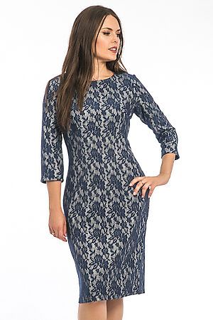Платье MODELLOS (Синий/серый) П-240/5 #271098