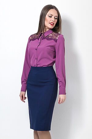 Блуза MODELLOS (Сиреневый) Б-264/1 #271122