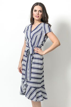 Платье MODELLOS (Синий/молочный) П-571 #271151