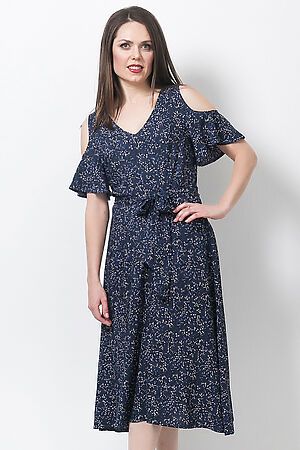 Платье MODELLOS (Серый/черный/синий) П-582 #271186