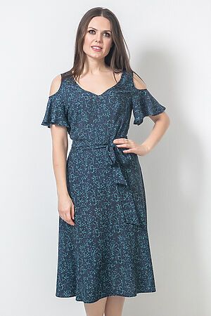 Платье MODELLOS (Серый/зеленый/синий) П-582/1 #271187