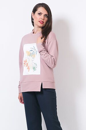 Блуза MODELLOS (Пыльно-розовый) Б-284/3 #271259