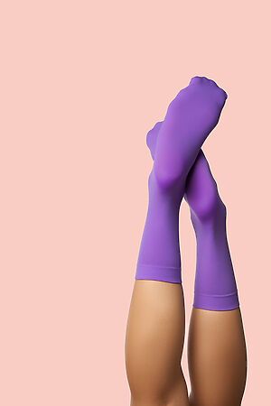 Носки высокие женские носки цветные носки "Красочная дружба" КРАСНАЯ ЖАРА #273839