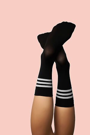 Носки высокие женские носки цветные носки "Флэш" КРАСНАЯ ЖАРА #273850