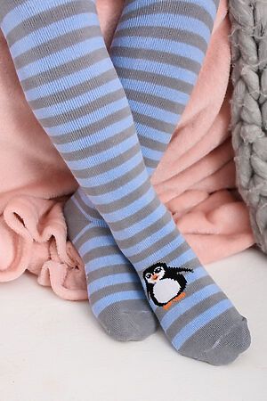 Колготки Пингвин детские плюш НАТАЛИ (Голубой) 5616 #275336