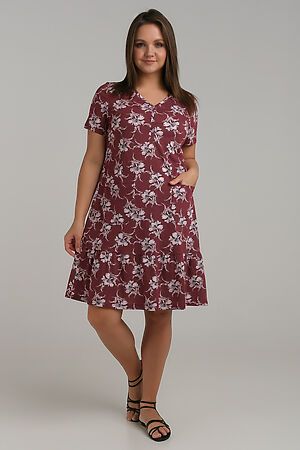 Платье ODEVAITE (Бордовый) 145-113-420 #282684