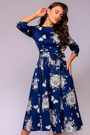 Платье 1001 DRESS (Синий) 0122001-02349BL #282935