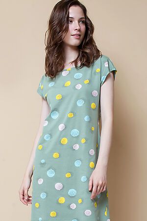 Платье-сорочка TRIKOZZA (Зеленый) #283959